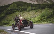 Zuerst das Ross dann der Reiter - mit einem Mercedes Simplex von 1903 unterwegs in Bayern